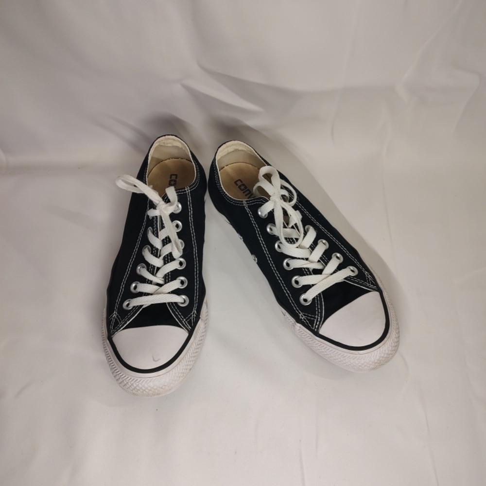Converse All Star OX Black - W9166 Size 7 GUC